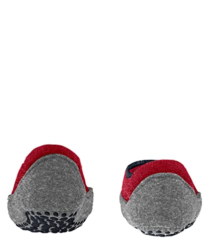 FALKE Unisex Kinder Hausschuh-Socken Cosy Slipper K HP Wolle rutschhemmende Noppen 1 Paar, Rosa (Red Pepper 8074), 29-30 von FALKE