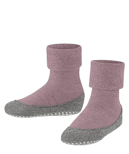 FALKE Unisex Kinder Stoppersocken Cosyshoe K HP Wolle rutschhemmende Noppen 1 Paar, Rot (Brick 8770), 35-36 von FALKE