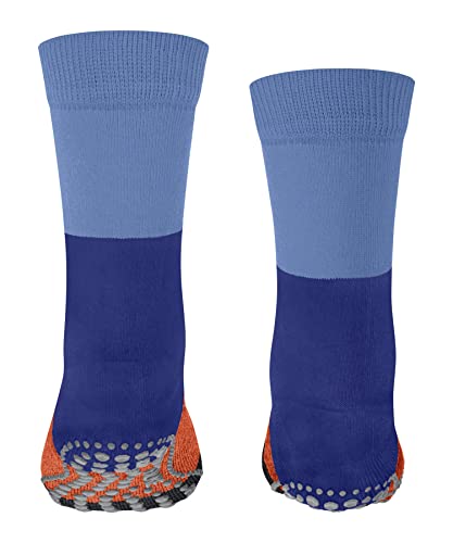 FALKE Unisex Kinder Hausschuh-Socken Summer K HP Baumwolle rutschhemmende Noppen 1 Paar, Blau (Sky Blue 6033), 31-34 von FALKE