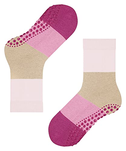 FALKE Unisex Kinder Hausschuh-Socken Summer K HP Baumwolle rutschhemmende Noppen 1 Paar, Rosa (Powder Rose 8900), 23-26 von FALKE