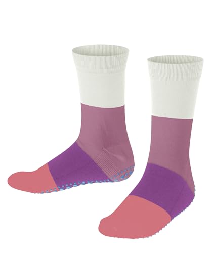 FALKE Unisex Kinder Summer K HP Baumwolle Rutschhemmende Noppen 1 Paar Hausschuh-Socken, Weiß (Off-White 2041), 19-22 von FALKE