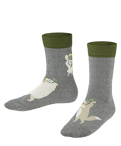 FALKE Unisex Kinder Marching Band Socken Nachhaltige Baumwolle dünn gemustert 1 Paar von FALKE