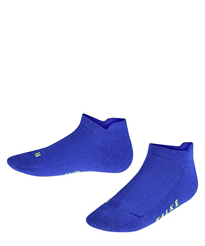 FALKE Unisex Kinder Sneakersocken Cool Kick Sneaker K Sn weich atmungsaktiv schnelltrocknend kurz einfarbig 1 Paar, Blau Cobalt 6712, 23-26 von FALKE