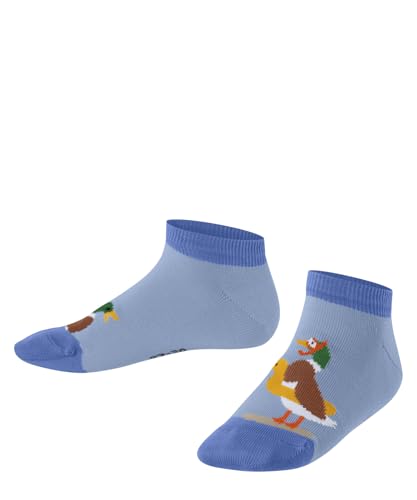 FALKE Unisex Kinder Sneakersocken Funny Duck Friends K Sn Baumwolle kurz gemustert 1 Paar, Blau Crystal Blue 6290, 23-26 FALKE Unisex Kinder Sneakersocken Funny Duck Friends K Sn Baumwolle kurz gemustert 1 Paar, Blau Crystal Blue 6290, 23-26 von FALKE