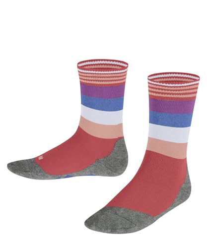 FALKE Unisex Kinder Socken Active Fox K So Baumwolle Funktionsmaterial dünn atmungsaktiv gemustert 1 Paar, Rosa Rose 8813, 39-42 von FALKE