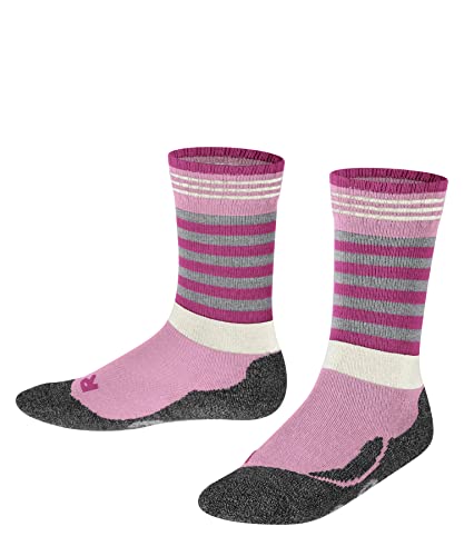 FALKE Unisex Kinder Socken Active Frog, Wolle, 1 Paar, Rosa (Candy 8541), 23-26 von FALKE