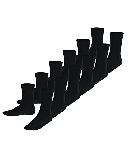 FALKE Unisex Kinder Socken Happy 6-Pack K SO Baumwolle einfarbig 6 Paar, Mehrfarbig (Sortiment 0010), 23-26 von FALKE