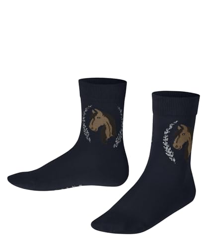FALKE Unisex Kinder Socken Horse K So Baumwolle gemustert 1 Paar, Blau Space Blue 6116, 23-26 FALKE Unisex Kinder Socken Horse K So Baumwolle gemustert 1 Paar, Blau Space Blue 6116, 23-26 von FALKE