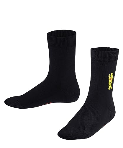 FALKE Unisex Kinder Socken x Haribo K SO Baumwolle einfarbig 1 Paar, Blau (Dark Navy 6370), 35-38 von FALKE