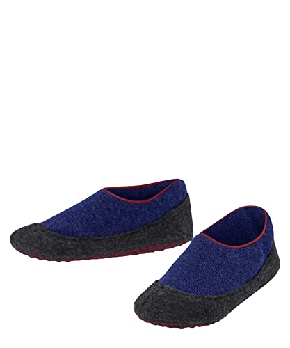 FALKE Unisex Kinder Stoppersocken Cosy Slipper K Hp Wolle rutschhemmende Noppen 1 Paar, Blau Cobalt Blue 6054, 31/32 EU von FALKE