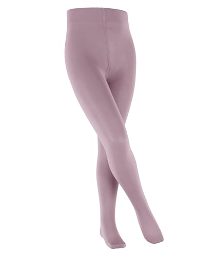 FALKE Unisex Kinder Cotton Touch K TI Blickdicht dick einfarbig 1 Stück Strumpfhose, Rosa (Thulit 8663) neu-umweltfreundlich, 110-116 von FALKE