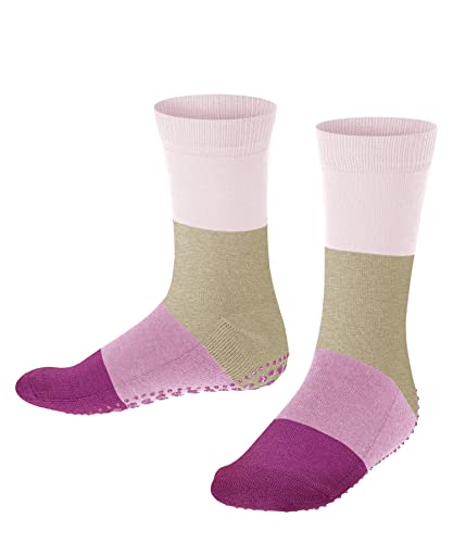 FALKE Unisex Kinder Hausschuhe Summer, Baumwolle, 1 Paar, Rosa (Powder Rose 8902), 23-26 von FALKE