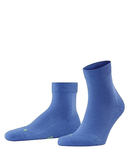 FALKE Unisex Kurzsocken Cool Kick Atmungsaktiv Schnelltrocknend einfarbig 1 Paar, Blau (Blue/Grey 6311), 37-38 von FALKE