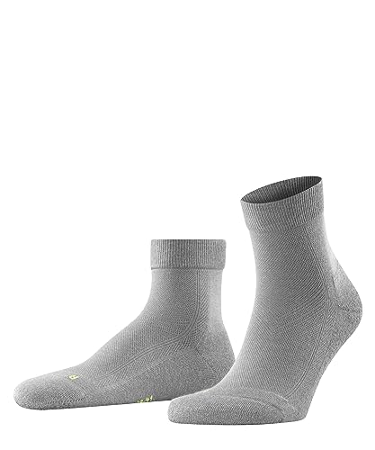 FALKE Unisex Kurzsocken Cool Kick Atmungsaktiv Schnelltrocknend einfarbig 1 Paar, Grau (Light Grey 3401), 46-48 von FALKE