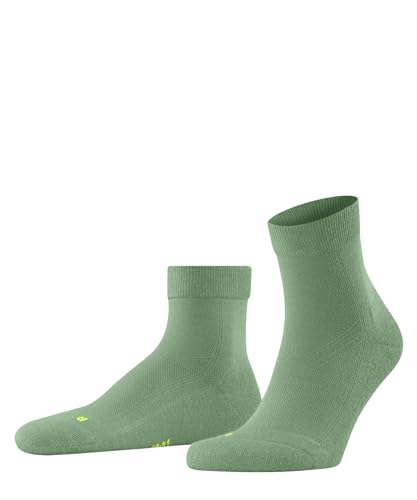 FALKE Unisex Kurzsocken Cool Kick U SSO weich atmungsaktiv schnelltrocknend einfarbig 1 Paar, Grün (Nettle 7447), 37-38 von FALKE