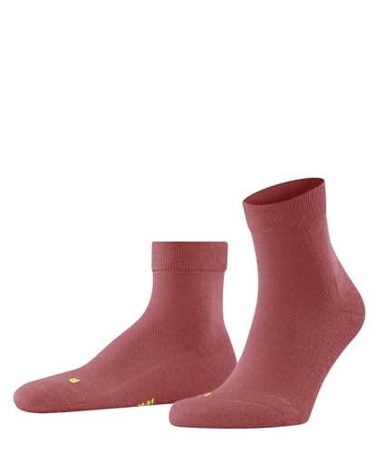 FALKE Unisex Kurzsocken Cool Kick U SSO weich atmungsaktiv schnelltrocknend einfarbig 1 Paar, Rot (Lobster 8862), 39-41 von FALKE