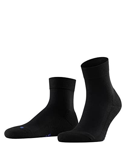 FALKE Unisex Kurzsocken Cool Kick U SSO weich atmungsaktiv schnelltrocknend einfarbig 1 Paar, Schwarz (Black 3000), 44-45 von FALKE