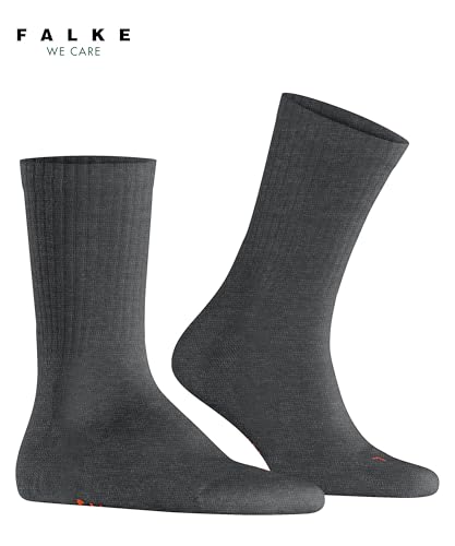 FALKE Unisex Run Rib Crew U So Baumwolle Funktionsmaterial einfarbig Socken, Grau Dark Grey 3970, 39-41 FALKE Unisex Run Rib Crew U So Baumwolle Funktionsmaterial einfarbig Socken, Grau Dark Grey 3970, 39-41 von FALKE