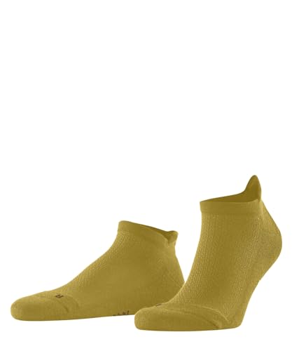 FALKE Unisex Sneakersocken Cool Kick Sneaker U SN weich atmungsaktiv schnelltrocknend kurz einfarbig 1 Paar, Gelb (Nugget 1222), 37-38 von FALKE