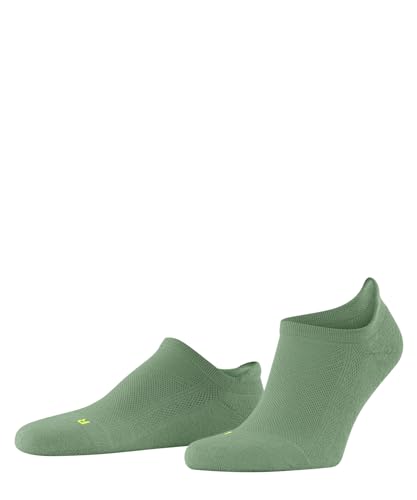 FALKE Unisex Sneakersocken Cool Kick Sneaker U SN weich atmungsaktiv schnelltrocknend kurz einfarbig 1 Paar, Grün (Nettle 7447), 37-38 von FALKE