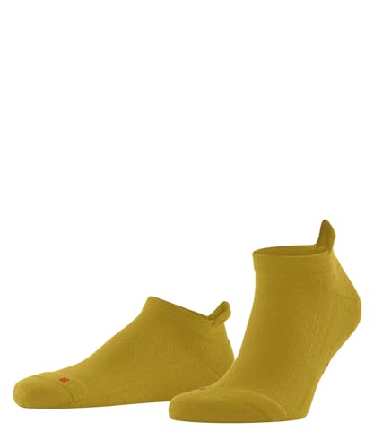 FALKE Unisex Sneakersocken Cool Kick Sneaker U Sn weich atmungsaktiv schnelltrocknend kurz einfarbig 1 Paar, Gelb Mimosa 1265, 37-38 von FALKE