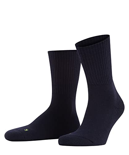 FALKE Unisex Socken Walkie Light U SO Wolle einfarbig 1 Paar, Blau (Marine 6120), 46-48 von FALKE