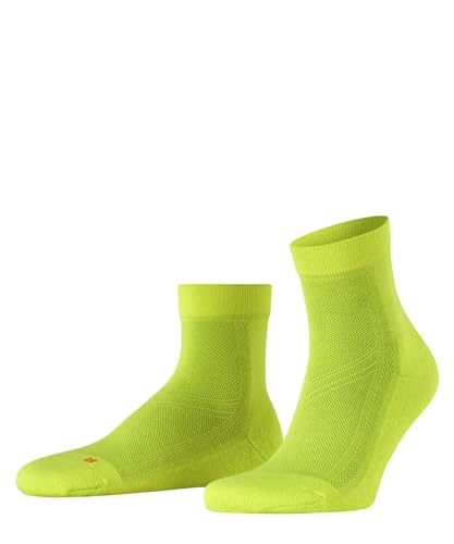FALKE Unisex Socken Cool Kick U Sso weich atmungsaktiv schnelltrocknend einfarbig 1 Paar, Gelb Lightning 1325, 42-43 von FALKE