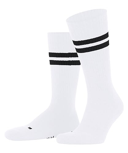 FALKE Unisex Socken Dynamic Baumwolle gemustert 1 Paar, Weiß (Offwhite 2030), 37-38 von FALKE