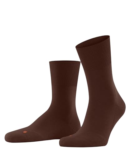 FALKE Unisex Run U Sso Baumwolle Funktionsmaterial Einfarbig Socken , Braun Havana Club 5197, 39-41 von FALKE
