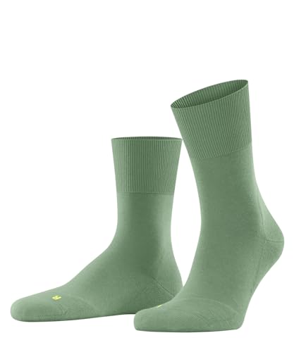 FALKE Unisex Socken Run U SO Baumwolle einfarbig 1 Paar, Grün (Nettle 7447), 35-36 von FALKE