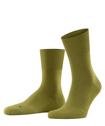 FALKE Unisex Socken Run U SO Baumwolle einfarbig 1 Paar, Grün (Vegetal 7471), 39-41 von FALKE