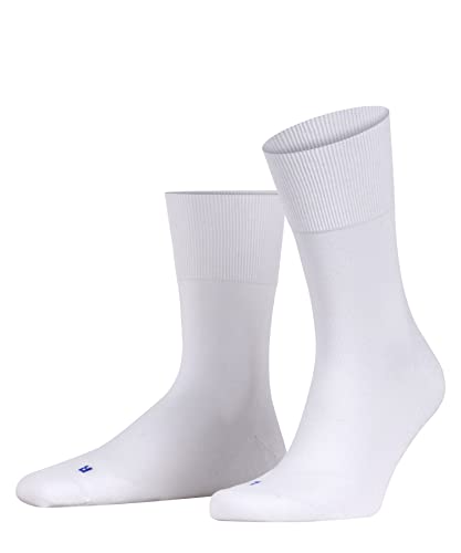 FALKE Unisex Socken Run U SO Baumwolle einfarbig 1 Paar, Weiß (White 2000), 42-43 von FALKE