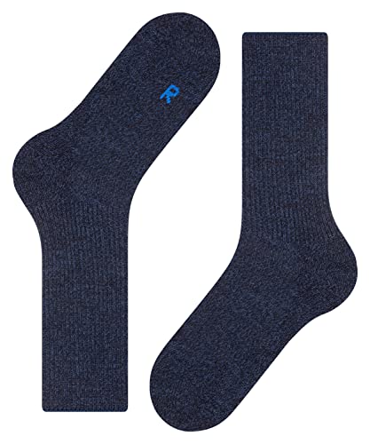 FALKE Unisex Socken Walkie Ergo U So Wolle Funktionsmaterial einfarbig 1 Paar, Blau Jeans 6670, 46-48 von FALKE