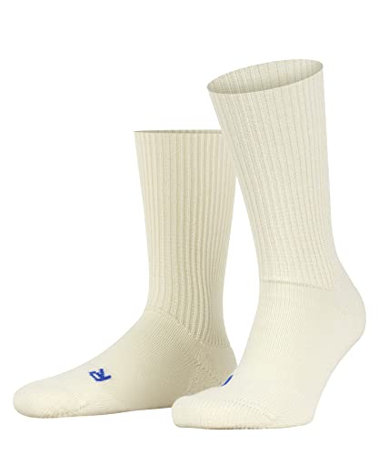 FALKE Unisex Socken Walkie Ergo, Wolle, 1 Paar, Weiß (Woolwhite 2060), 35-36 von FALKE