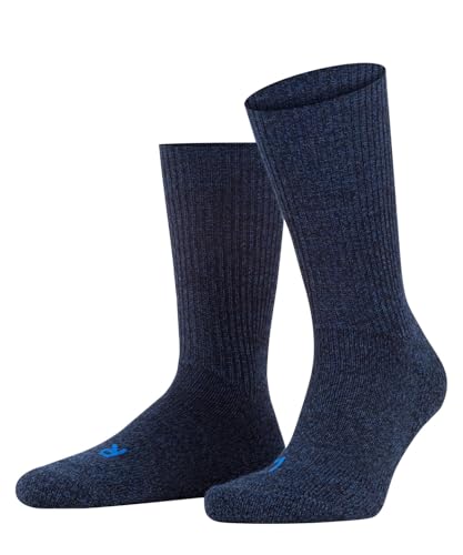 FALKE Unisex Socken Walkie Ergo U So Wolle Funktionsmaterial einfarbig 1 Paar, Blau Jeans 6670, 44-45 von FALKE
