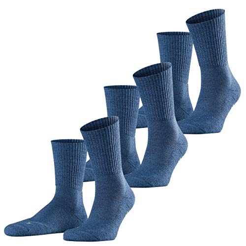 FALKE Unisex Socken Walkie Light 3er Pack, Größe:42/43;Farbe:light denim von FALKE