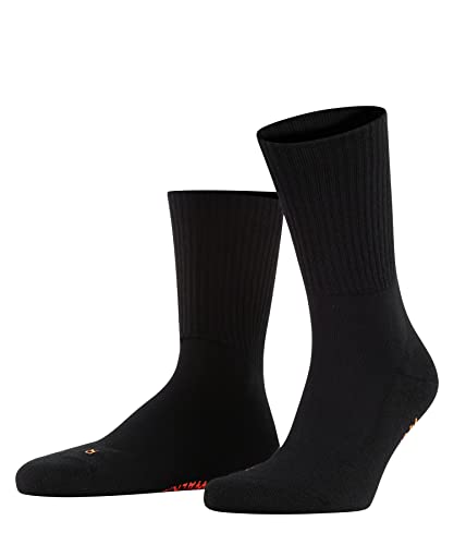 FALKE Unisex Socken Walkie Light U SO Wolle einfarbig 1 Paar, Schwarz (Black 3000), 46-48 von FALKE