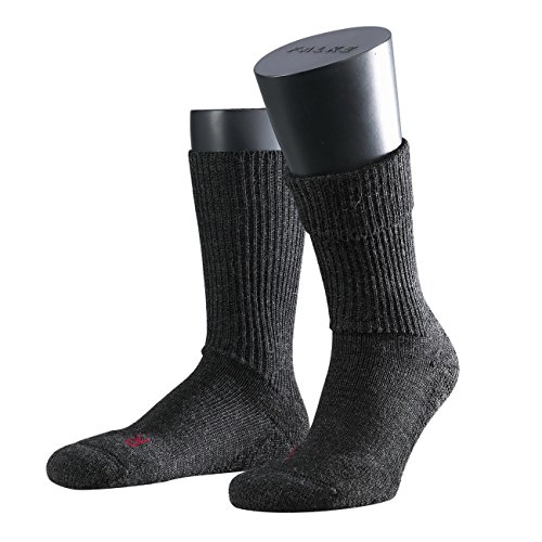 FALKE Unisex Walkie Ergo Wandersocken Dicke Dämpfung Gerippt Strapazierfähig Antiblasen Warm Atmungsaktiv Schnelltrocknend Klimaregulierend Geruchsneutralisierend Wolle Funktionsgarn 1 Paar, Grau - FALKE Unisex Walkie Ergo Wandersocken Dicke Dämpfung Gerippt Strapazierfähig Antiblasen Warm Atmungsaktiv Schnelltrocknend Klimaregulierend Geruchsneutralisierend Wolle Funktionsgarn 1 Paar, Grau - von FALKE