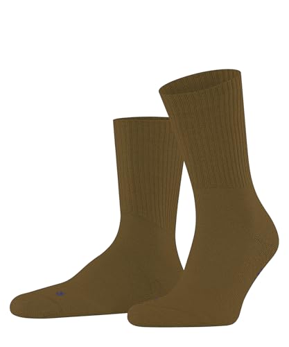 FALKE Unisex Walkie Light U So Wolle Funktionsmaterial einfarbig Socken, Gelb Old Brass 1220, 39-41 von FALKE