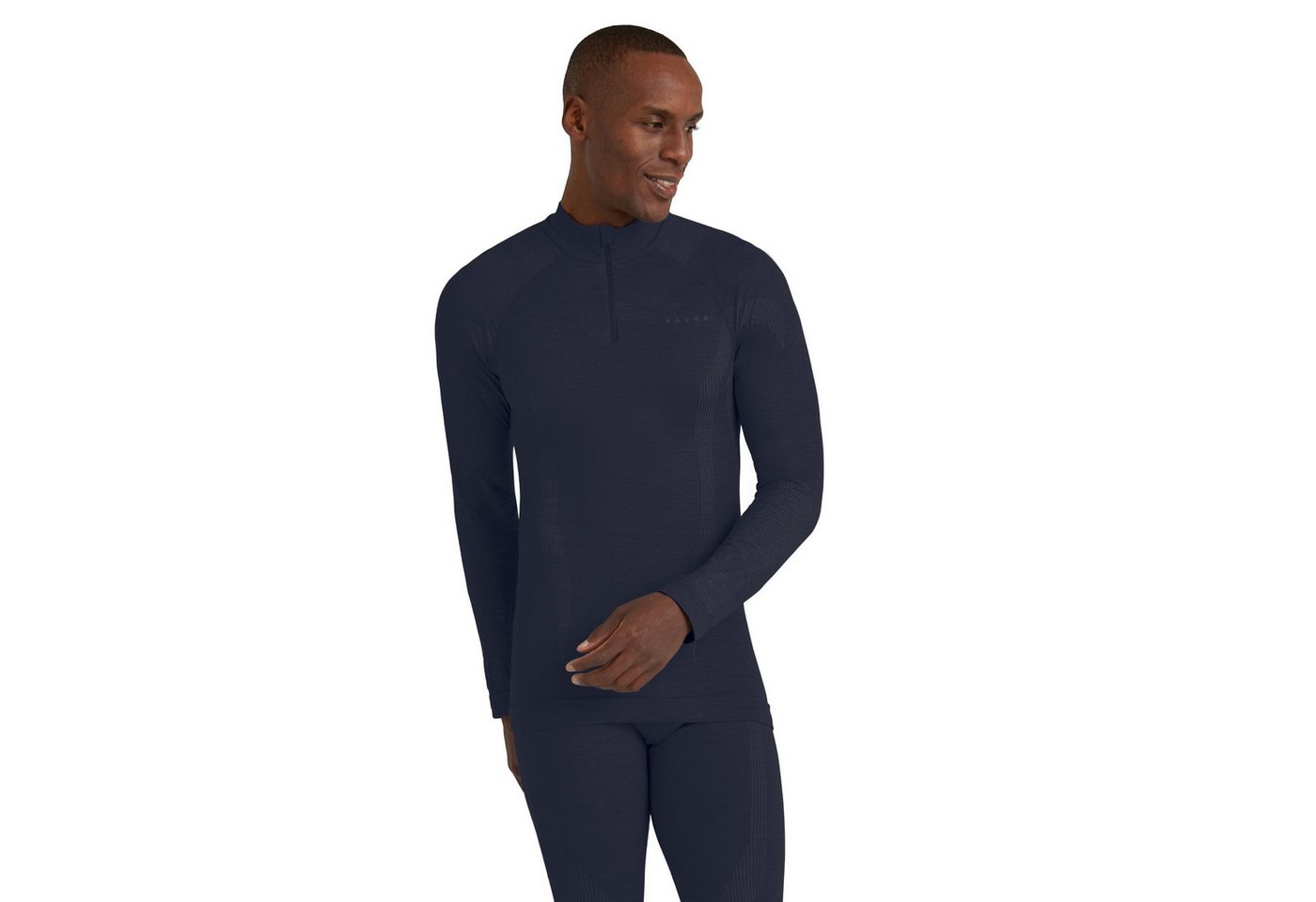 FALKE Unterziehshirt Falke Herren Langarmshirt Wool-Tech Longsleeve Zip Shirt m 33480 von FALKE