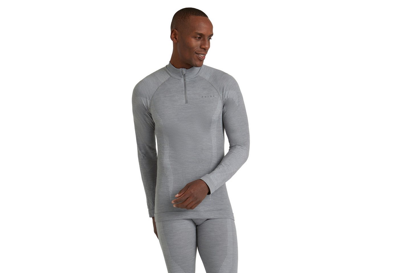 FALKE Unterziehshirt Falke Herren Langarmshirt Wool-Tech Longsleeve Zip Shirt m 33480 von FALKE