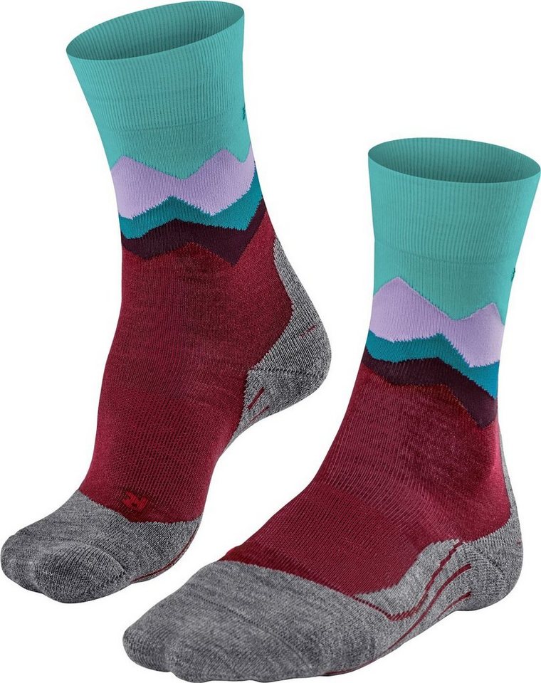 FALKE Wandersocken FALKE TK2 Crest Women 8033 cranberry von FALKE