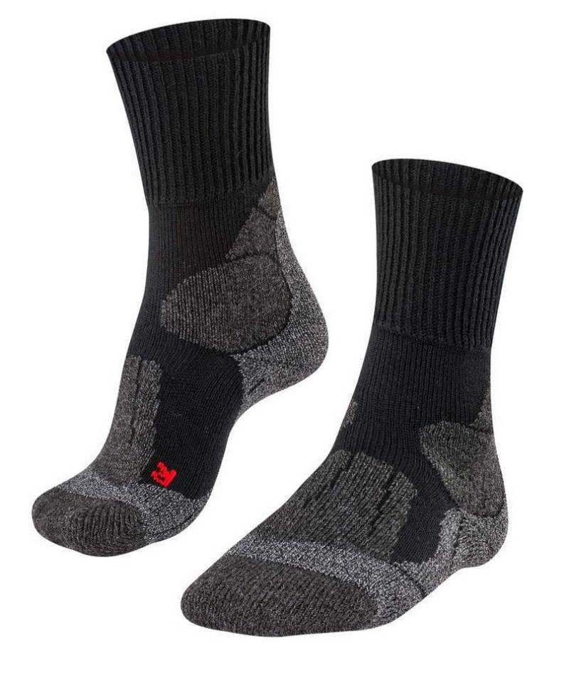 FALKE Wandersocken TK1 (Merinowolle für anspruchsvolle Bergtouren) schwarz Herren von FALKE