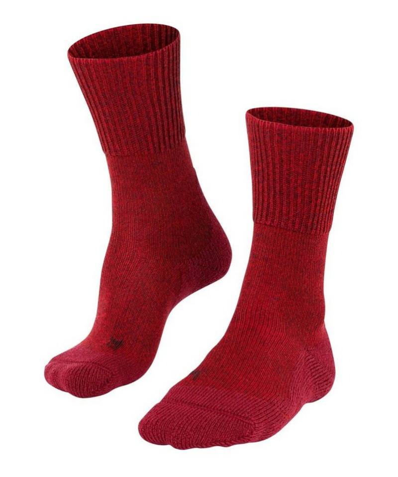 FALKE Wandersocken TK1 Wool (für kalte Wetterbedingungen) scarletrot Damen - 1 Paar von FALKE