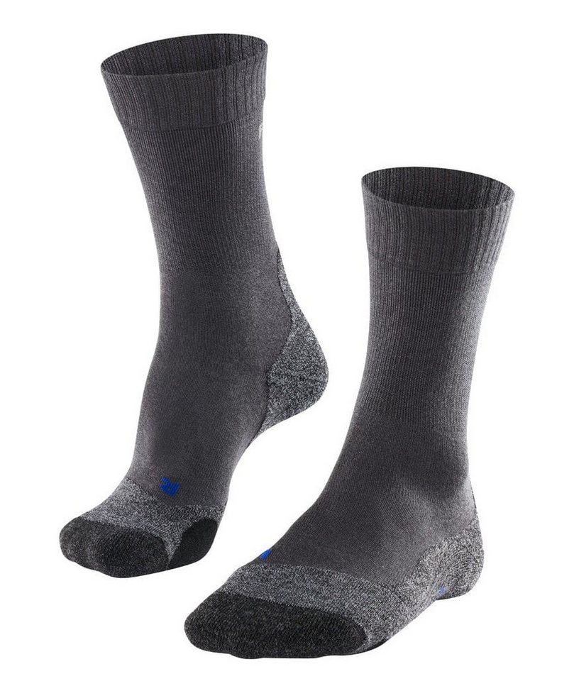 FALKE Wandersocken TK2 Explore Cool (mittelstarke Polsterung) asphaltgrau Damen - 1 Paar von FALKE
