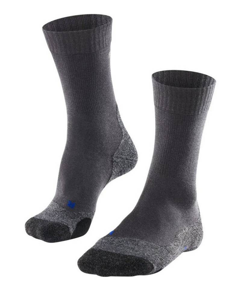 FALKE Wandersocken TK2 Explore Cool (mittelstarke Polsterung) asphaltgrau Damen - 1 Paar von FALKE