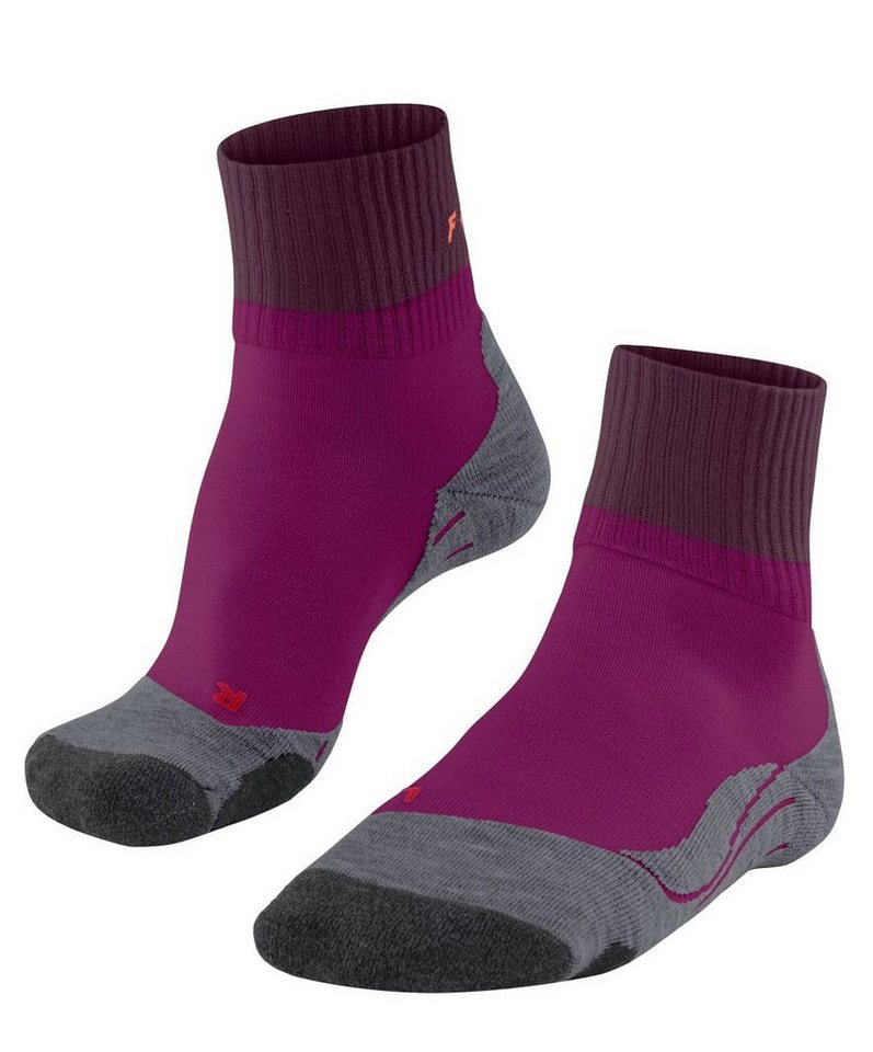 FALKE Wandersocken TK2 Explore Short (für leichtes Gelände) orchidpink Damen - 1 Paar von FALKE