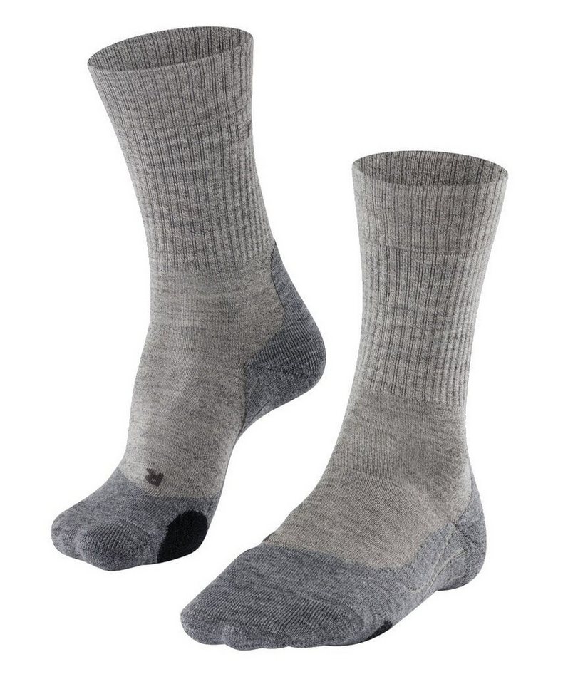 FALKE Wandersocken TK2 Explore Wool (mittelstarke Polsterung) grau Damen - 1 Paar von FALKE
