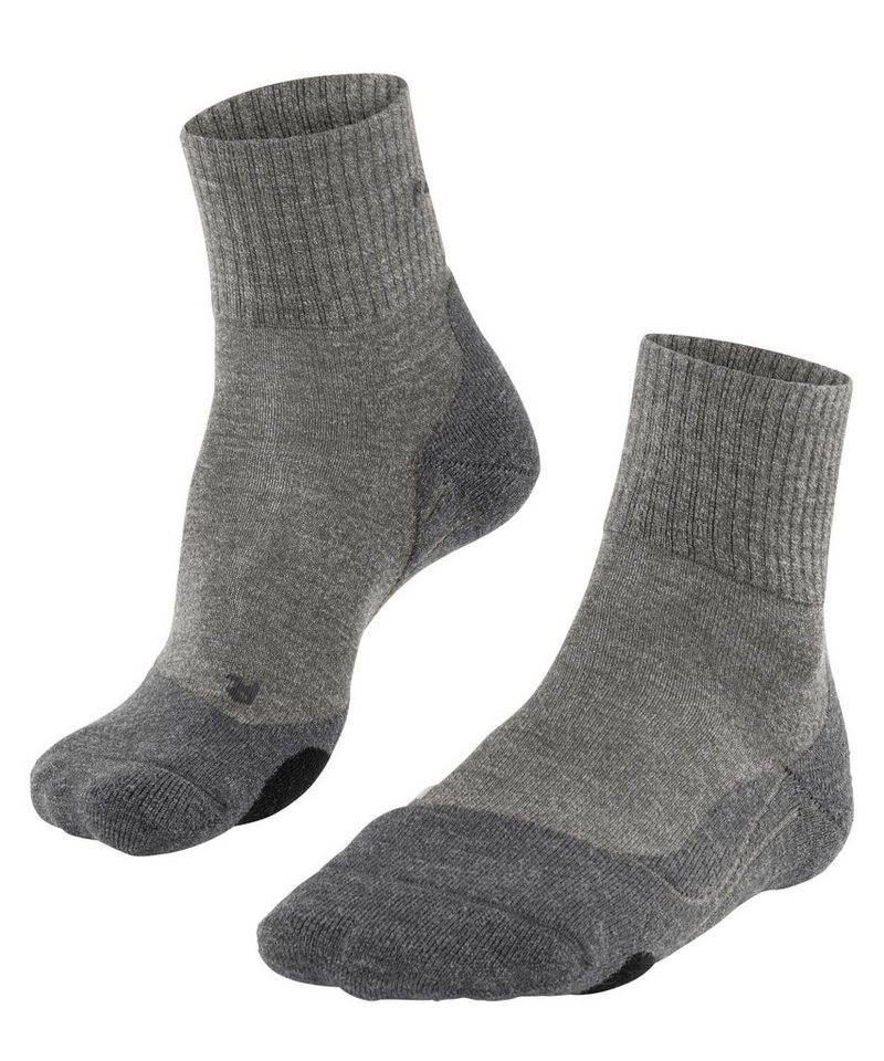 FALKE Kurzsocken TK2 Explore Wool Short (1-Paar) Hoher Komfort im Mittelgebirge von FALKE