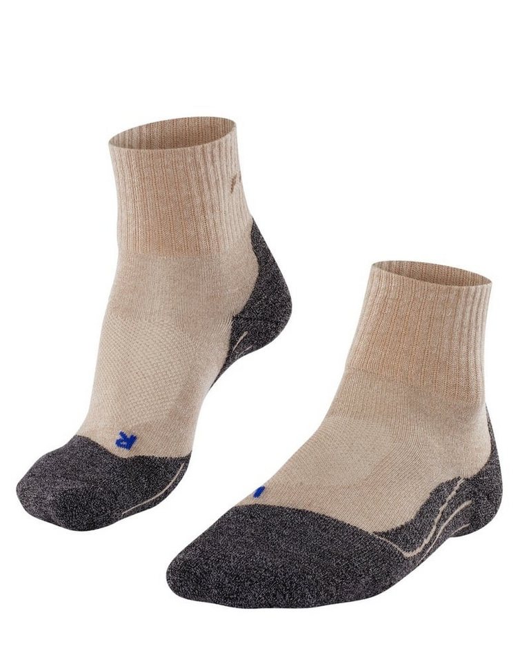 FALKE Wandersocken TK2 Short Cool (für leichtes Gelände) beige Damen - 1 Paar von FALKE